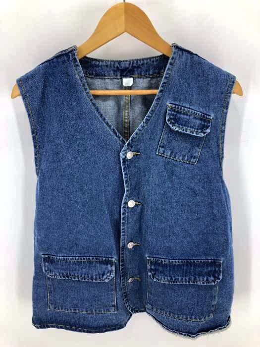 USED古着（ユーズドフルギ） デニムベスト メンズ トップス