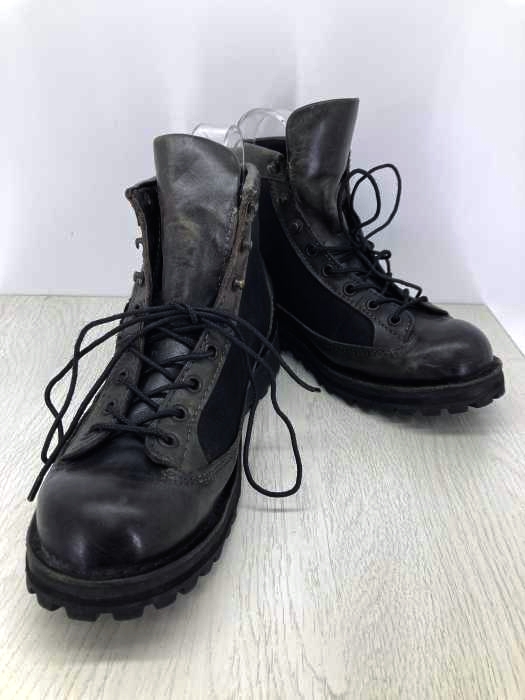 LiBERTO EDWIN(リベルト エドウィン) オイルレザーコンビキャンプブーツ メンズ シューズ