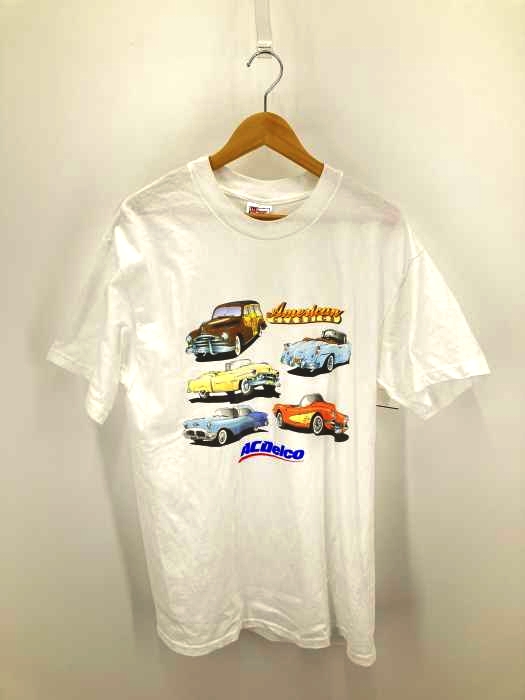 Hanes（ヘインズ） 90S ACDELCO カープリントTシャツ メンズ トップス