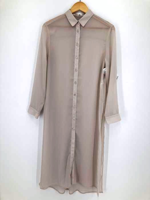 MOUSSY（マウジー） SHEER LONG SHIRT レディース ワンピース