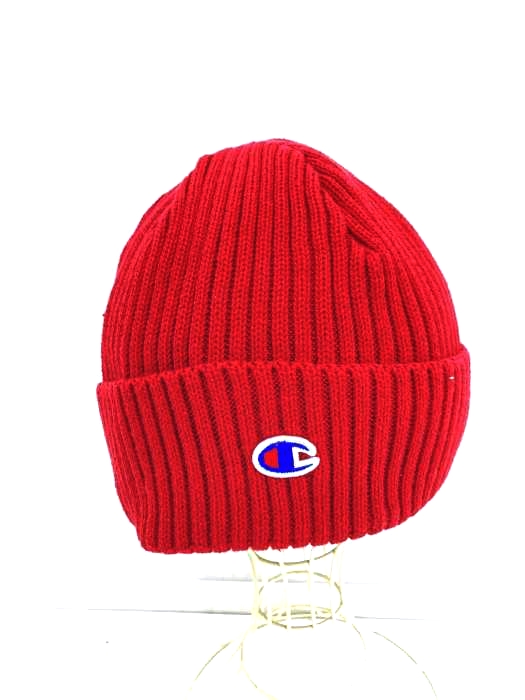 Champion（チャンピオン） 刺繍ロゴニットキャップ レディース 帽子