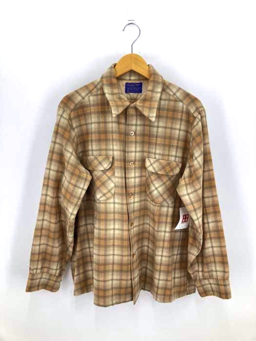 PENDLETON（ペンドルトン） 70s USA製 チェック柄ウールシャツ メンズ トップス