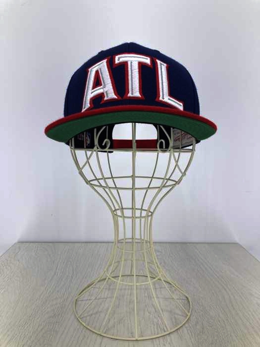 mitchell&ness（ミッチェルアンドネス） 6パネル刺繍キャップ ATL メンズ 帽子