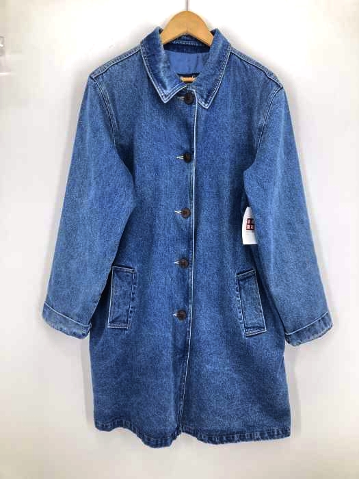 Denim&Co（デニムアンドコー） デニムステンカラーコート メンズ アウター