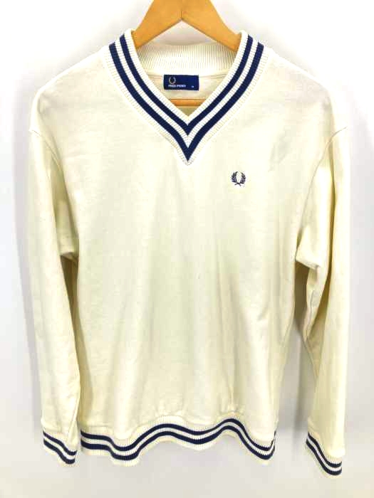 FRED PERRY(フレッドペリー) ループバック Vネック スウェット メンズ トップス