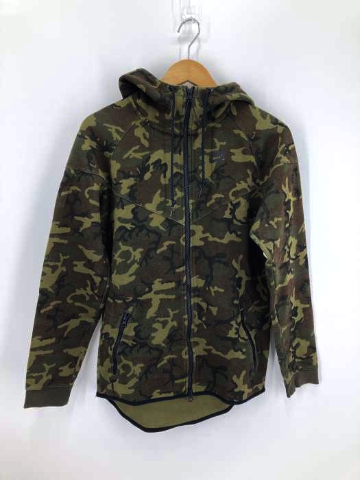 NIKE（ナイキ） CAMO FZフーディ カモ柄ジップアップパーカー メンズ トップス