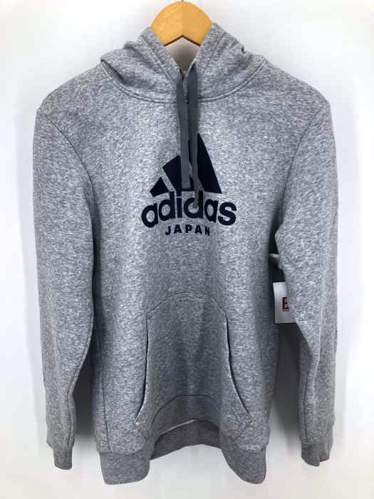 adidas（アディダス） MEDIUM GRAYHEATHER プルオーバーパーカー メンズ トップス