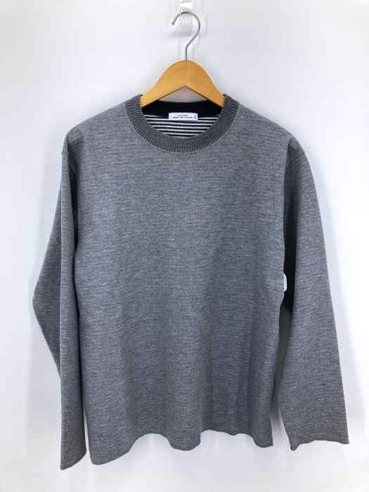 UNITED ARROWS green label relaxing(ユナイテッドアローズグリーンレーベルリラクシング) ダブルフェイス ボーダー クルーネック LS カットソー メンズ トップス