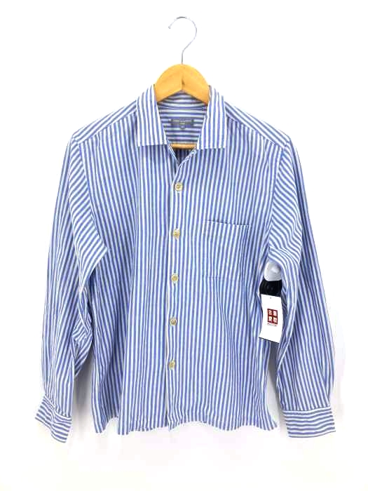 COMME des GARCONS HOMME（コムデギャルソンオム） AD2002 オープンカラーストライプシャツ メンズ トップス