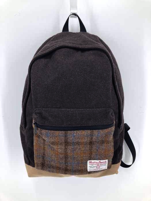 Harris Tweed(ハリスツイード) ツイード切替バックパック メンズ バッグ