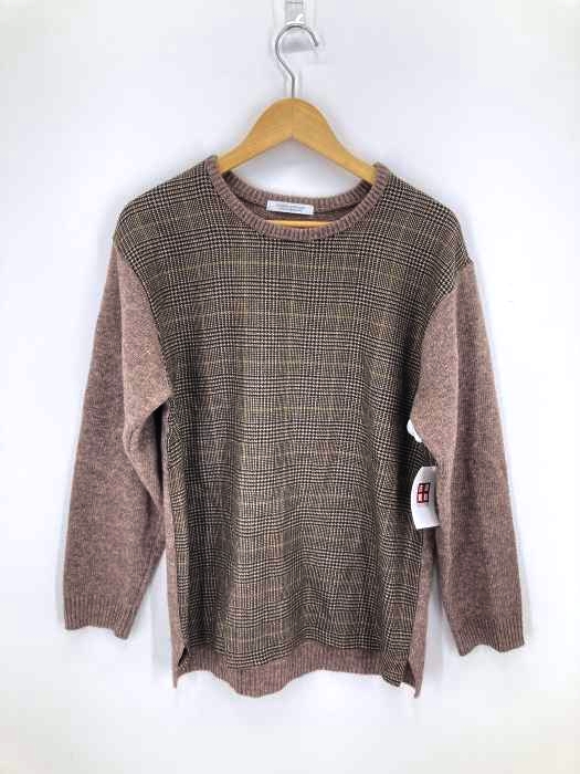 JOURNAL STANDARD（ジャーナルスタンダード） 切替チェックニット メンズ トップス