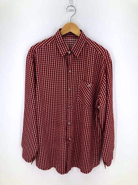 USED古着（ユーズドフルギ） 銀ボタン総柄シャツ メンズ トップス
