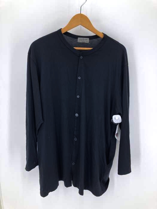Yohji Yamamoto POUR HOMME（ヨウジヤマモトプールオム） マオカラーフロントボタンスロングスリーブシャツ メンズ トップス