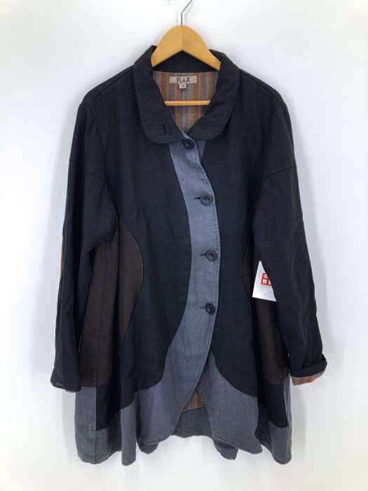 FLAX（フラックス） リネン切替コート メンズ アウター