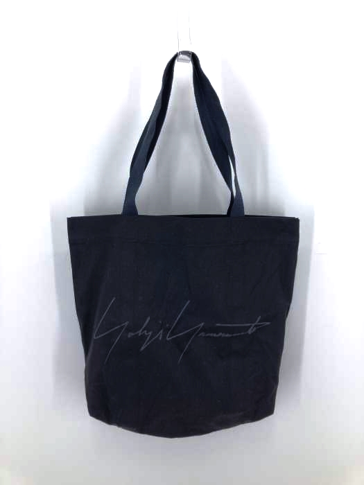 Yohji Yamamoto(ヨウジヤマモト) 青山本店限 定ノヴェルティ シグネチャーロゴキャンバストートバッグ メンズ バッグ