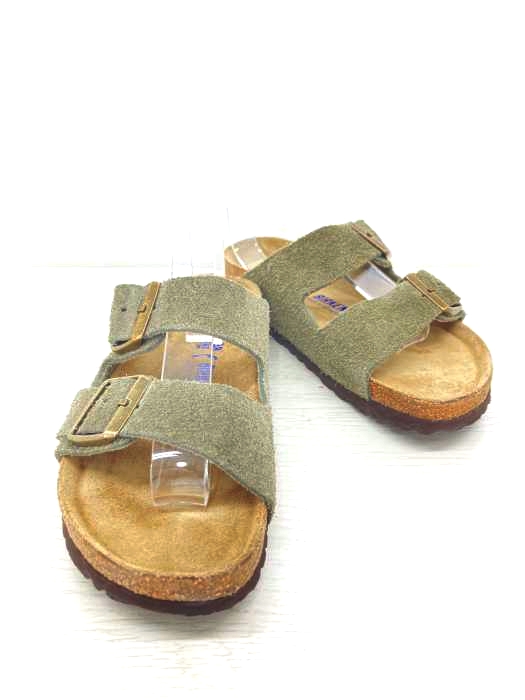 BIRKENSTOCK（ビルケンシュトック） アリゾナ ソフトベッド スウェードサンダル レディース シューズ