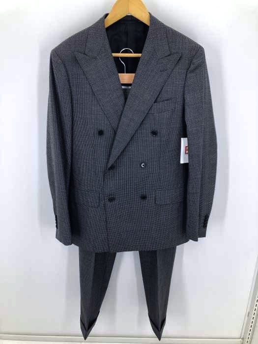 UNITED ARROWS TOKYO（ユナイテッドアローズトウキョウ） 千鳥格子柄 ダブルテーラードジャケット 2タックパンツ メンズ セットアップ