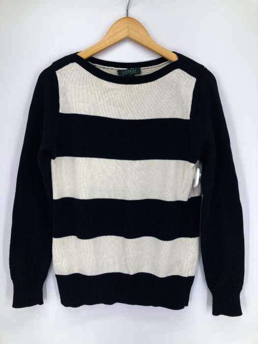 RALPH LAUREN（ラルフローレン） ボートネックボーダーニット レディース トップス