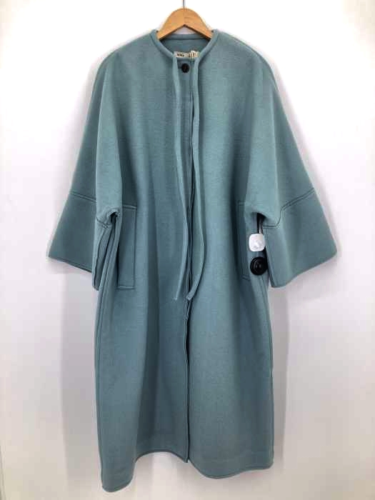 BLACK by moussy(ブラックバイマウジー) no collar long coat ノーカラーロングコート レディース アウター