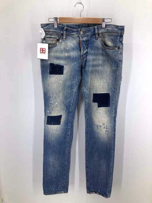 DSQUARED2（ディースクエアード） パッチワークデニム メンズ パンツ