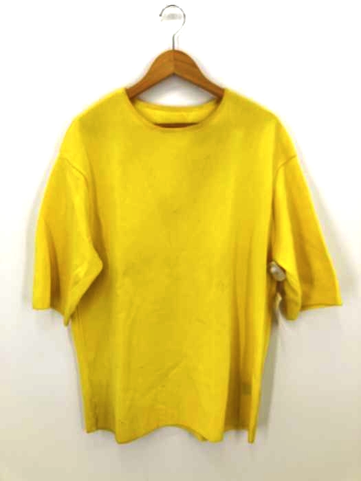 crepuscule（クレプスキュール） ミラノリブ ニッグニットTシャツ メンズ トップス