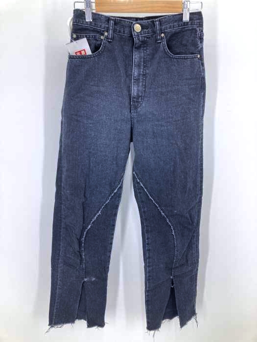 BLACK by moussy（ブラックバイマウジー） remake slit denim リメイクスリットデニム レディース パンツ