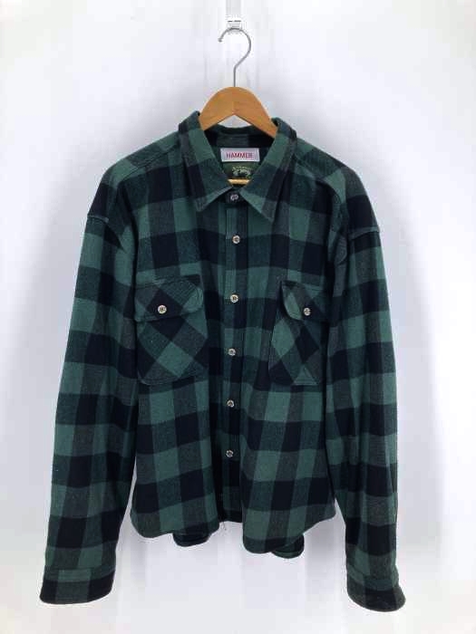 Stillwater Supply Co(スティルウォーター) バックスカルデザイン ヘビーネルシャツ メンズ トップス