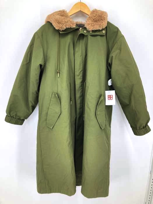 Khaju(カージュ) キルトライナー付 M‐51 フィッシュテールパーカー フェイクファー レディース アウター