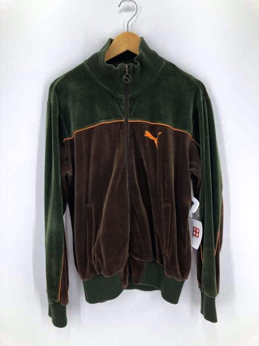 PUMA(プーマ) ジップアップ ベロア トラックジャケット メンズ トップス