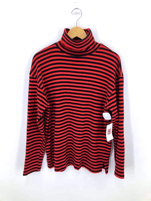 CLIF WEAR（クリフウェア） TURTLE NECK STRIPE TEE レディース トップス