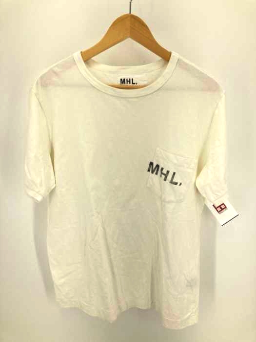 MHL.（エムエイチエル） ロゴ入り ポケットTシャツ メンズ トップス