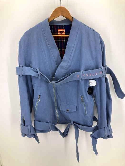 GROWING PAINS（グローイングペインズ） KIMONO BIKER JACKET メンズ アウター