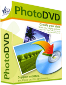 デジタル写真によるスライドショーの DVD ビデオを作成
