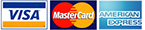 VISA、MASTER、AMERICAN Express