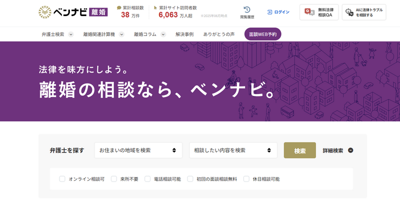 ベンナビ離婚