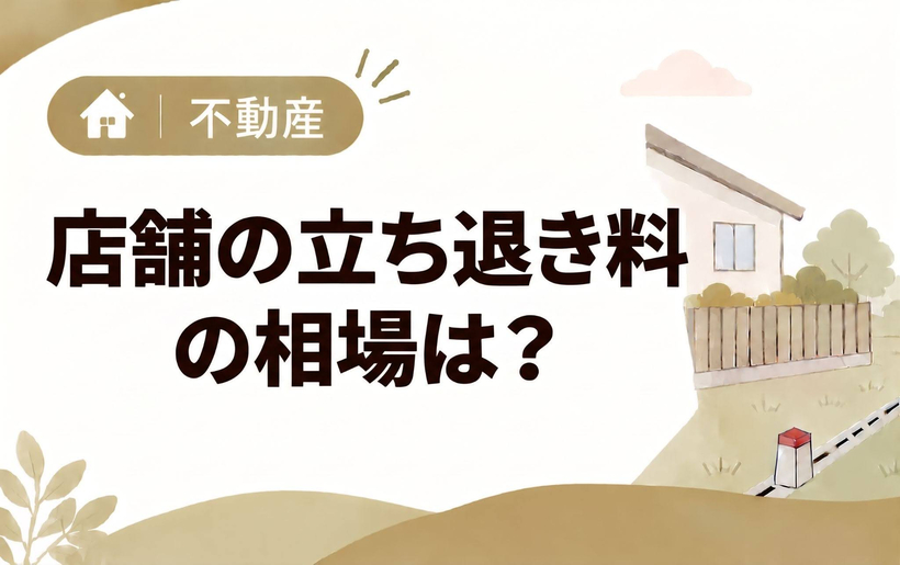 店舗の立ち退き料の相場は？内訳・計算例と提示額が妥当か確かめる方法を解説