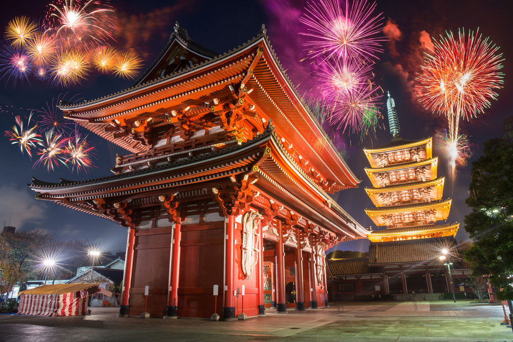 Sensoji New Year