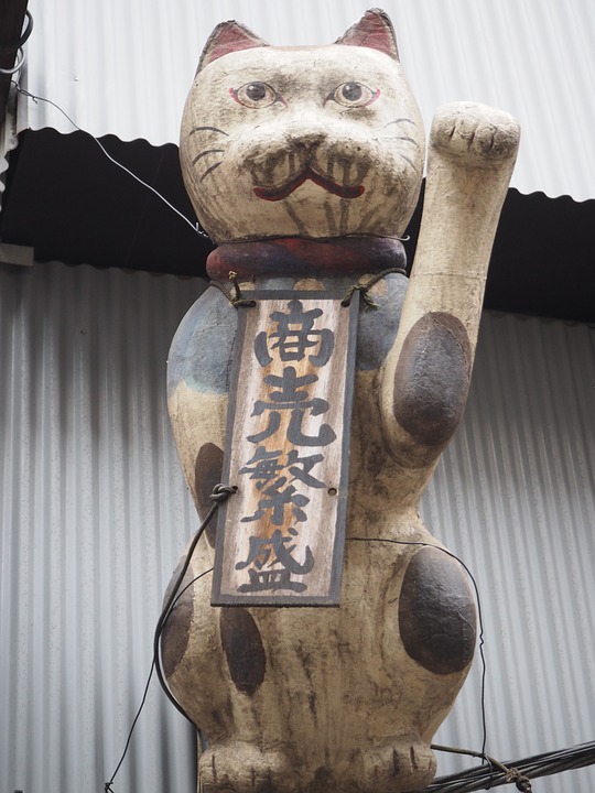 maneki neko origin