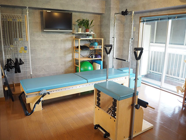 PILATES STUDIO B&B(ピラティススタジオビーアンドビー)のスタジオ風景