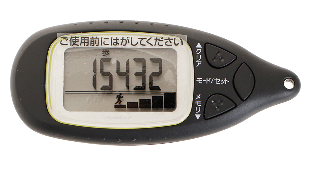 ドリテック 歩数計 H-302-BK/T