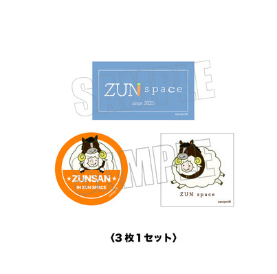 ZUN spaceステッカー2026ver. | GOODS space | Bitfan Store