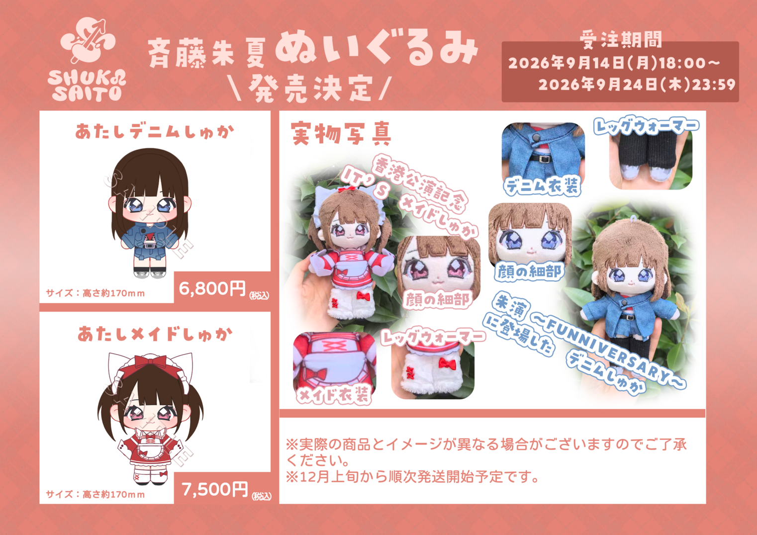 あたしデニムしゅか | 斉藤朱夏 Official Shop | Bitfan Store