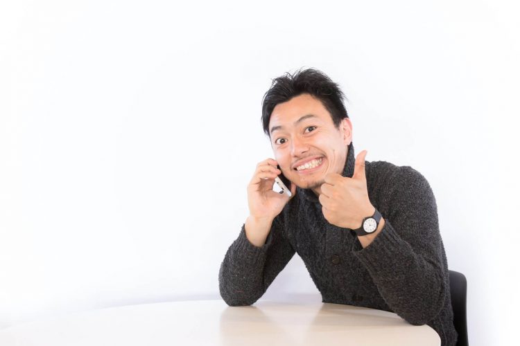 エックスモバイルの30GBプランの評判はグッドとする男性