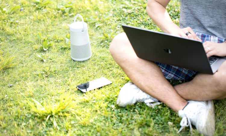 notePCとスマートスピーカーをテザリングでネット接続