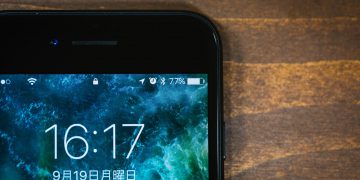 iPhoneバッテリー残量