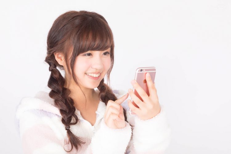 スマートフォンで応募