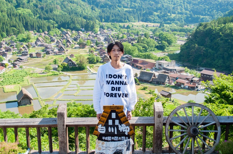 我ながら良い写真である(スタッフのお兄さんありがとう)