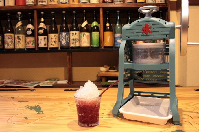 夏限定「大人のかき氷」500円