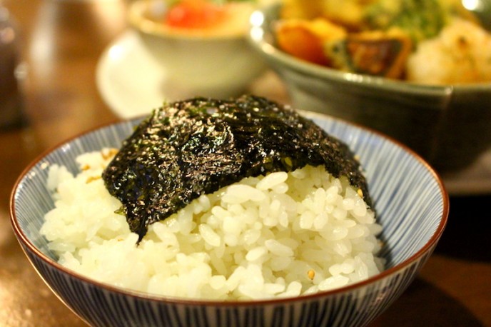 韓国海苔ご飯
