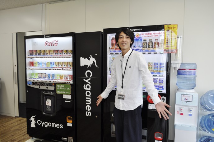 飲み物も無料である(羨ましい)